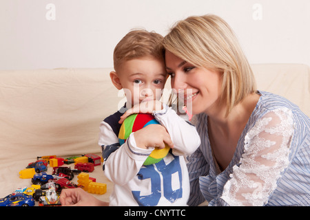 Mutter mit Kind Stockfoto