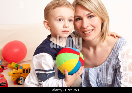 Mutter mit Kind Stockfoto