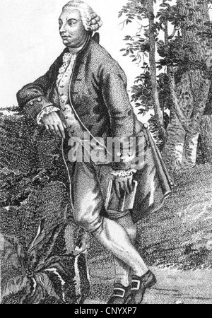 Schottischen Philosophen DAVID HUME (1711-1776) über 1765 Stockfoto