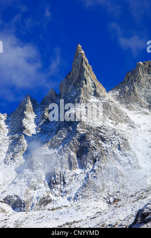 Aiguille De La Tsa (3668 m), Schweiz, Wallis Stockfoto