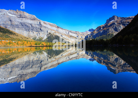 Lac de Derborence, Schweiz, Wallis Stockfoto