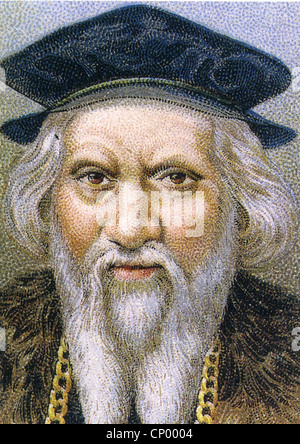 JOHN CABOT (Giovanni Caboto) C 1450-c 1499 - italienischer Seefahrer und Entdecker Stockfoto
