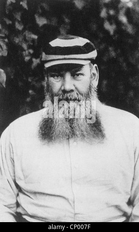 WILLIAM GILBERT (W.G.) GRACE (1848-1915) englischer Amateur Cricketspieler über 1897 Stockfoto