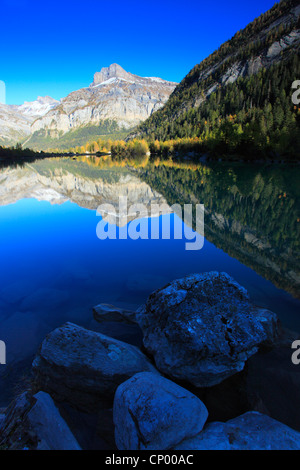 Lac de Derborence, Schweiz, Wallis Stockfoto