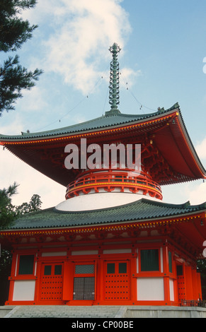 Japan, Kansai, Koya-San, Dai-Pagode, Stockfoto