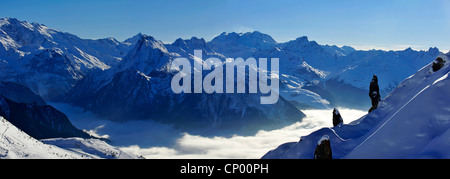 Landschaft im Nationalpark der Vanoise, Norden, Savoie, Alpen, Frankreich Stockfoto