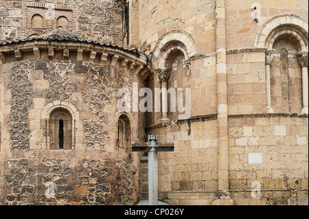 Iglesia de San Andrés, Detail der Kirche, Segovia, Spanien Stockfoto