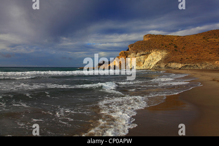 Küste des Cabo de Gata, Spanien, San Jose Stockfoto