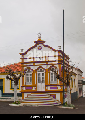 Império do Divino Espirito Santo das Doze Ribeiras, Terceira Island Stockfoto