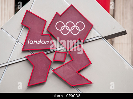 London 2012 Olympische Spiele auf dem Trafalgar Square in London, England, UK Stockfoto