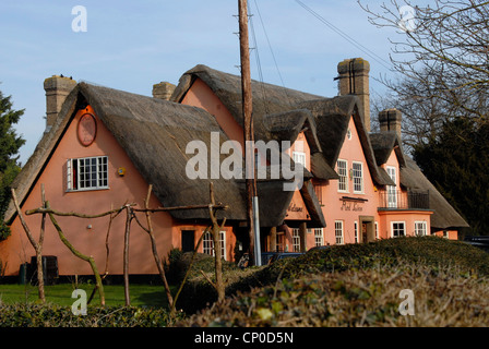 Das Red Lion Pub in Grantchester England Stockfoto