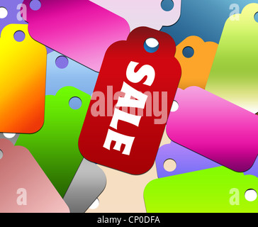 Abstrakte Verkauf Tag Hintergrund Stockfoto
