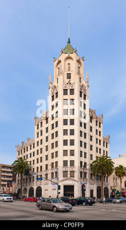 Hollywood First National Bank Gebäude, Los Angeles Stockfoto