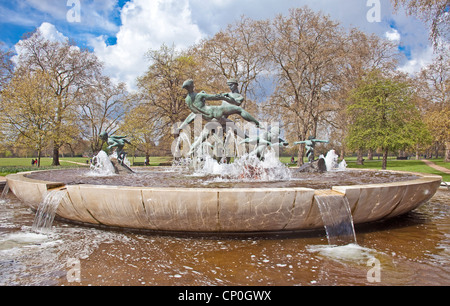 London, Hyde Park "Joy of Life" Brunnen April 2012 Stockfoto