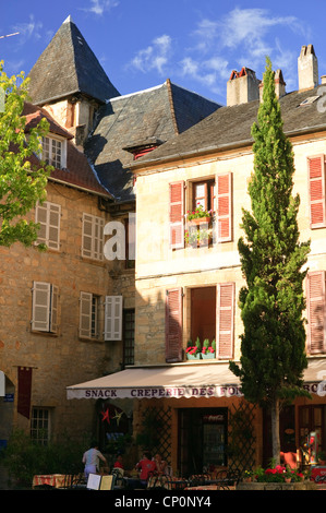 Sarlat-la-Caneda Dordogne Nouvelle-Aquitaine Frankreich Stockfoto