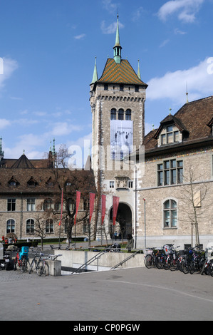 Das Landesmuseum (Landesmuseum) in Zürich, Kanton Zürich, Schweiz Stockfoto