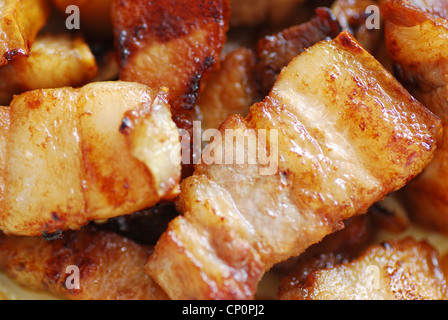 Chinesischen Stil feuerte Schweinefleisch Stockfoto