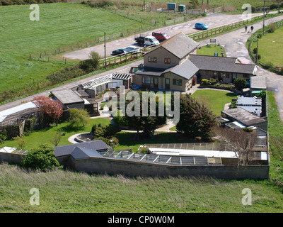 Brean Down Bird Garden, Burnham-on-Sea, Somerset, Großbritannien Stockfoto