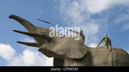 Elefanten-statue Stockfoto