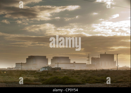 Dungeness Kernkraftwerk in Kent. Stockfoto