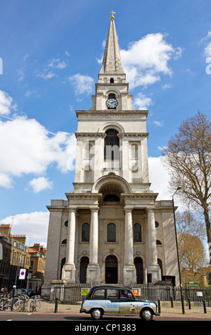 Christuskirche, Commercial Street, Spitalfields, Tower Hamlets, East End, London, England, Vereinigtes Königreich Stockfoto