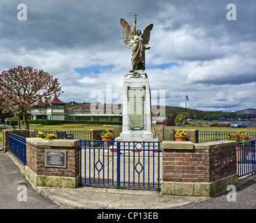 Ersten Weltkrieg Memorial in Rothesay Bute Schottland Stockfoto