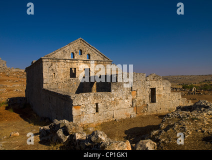 Tote Stadt von Serjilla, Syrien Stockfoto