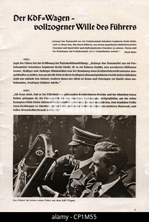 Nationalsozialismus / Nationalsozialismus, Organisationen, Hitler