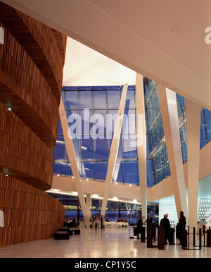 Oslo Opernhaus, Bjorvika, Architekten: Architekten: Snøhetta Stockfoto