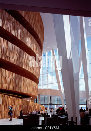 Oslo Opernhaus, Bjorvika, Architekten: Architekten: Snøhetta Stockfoto