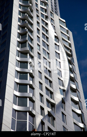 Beekman Tower, 8 Spruce Street, Lower Manhattan, New York. Hochhaus, gemischte Nutzung. Stockfoto