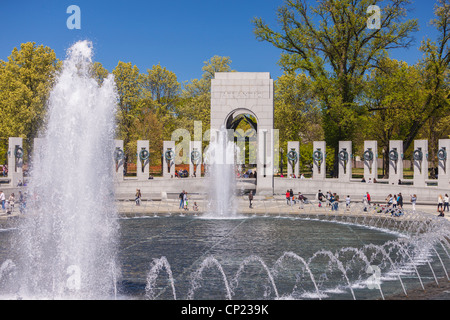 WASHINGTON, DC, USA - World War II Memorial. Stockfoto