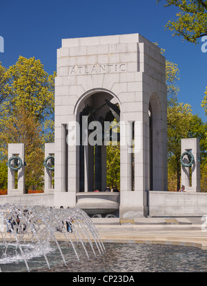 WASHINGTON, DC, USA - World War II Memorial. Stockfoto