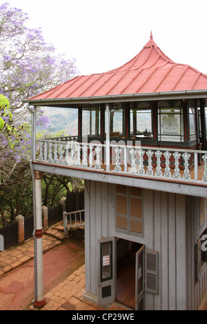 Ein Teil der Schlossanlage der Königin, Antananarivo, Madagaskar. Rova von Antananarivo. Stockfoto