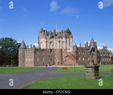 17. Jahrhundert Glamis Castle, Glamis, Angus, Schottland, Vereinigtes Königreich Stockfoto