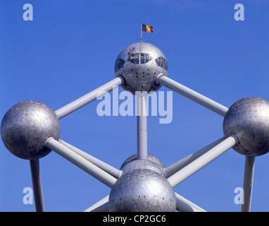 Das Atomium vom Heysel Park, Heysel, Brüssel, Belgien Stockfoto