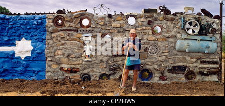 Outback Künstler, Winton, Australien Stockfoto