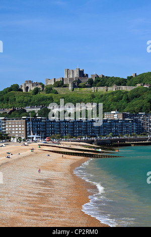 3773. die Burg von Strand, Dover, Kent, Großbritannien Stockfoto