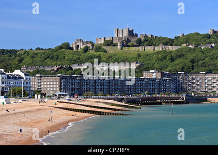 3774. die Burg von Strand, Dover, Kent, Großbritannien Stockfoto