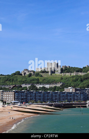 3775. die Burg von Strand, Dover, Kent, Großbritannien Stockfoto