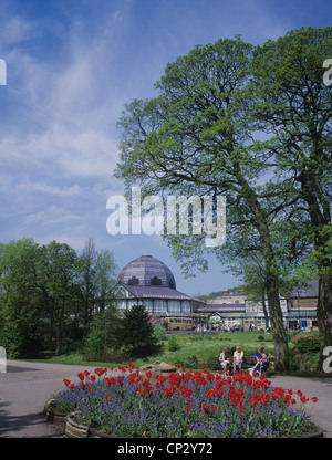 Buxton, Pavilion Gardens, Derbyshire, England, Großbritannien Stockfoto