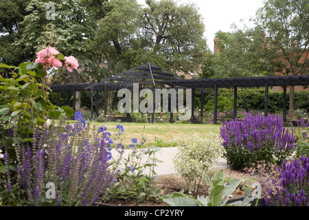 Gärten, Whitstable Castle, Kent, England, UK Stockfoto