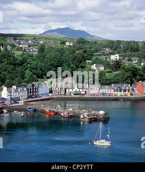 Tobermory Hafen, Isle of Mull, Schottland, Großbritannien. Stockfoto