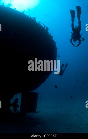 Wrack der Kudimaa auf South Ari Atoll, Malediven Stockfoto