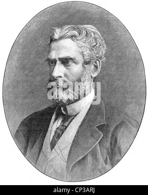 JOHN LOTHROP MOTLEY (1814 – 1877), US-amerikanischer Historiker und diplomat Stockfoto