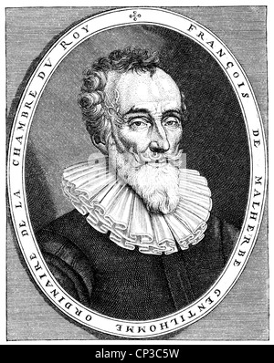 François de Malherbe, 1555 – 1628, ein französischer Schriftsteller, die den Weg für die französischen Klassizismus, Stockfoto