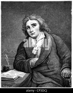 Marie-Joseph Blaise de Chénier, 1764-1811, ein französischer Schriftsteller und Dramatiker der französischen Revolution, Historische Druck aus Dem 1 Stockfoto