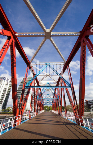 Detroit-Brücke Salford Kais größere Manchester England uk Stockfoto