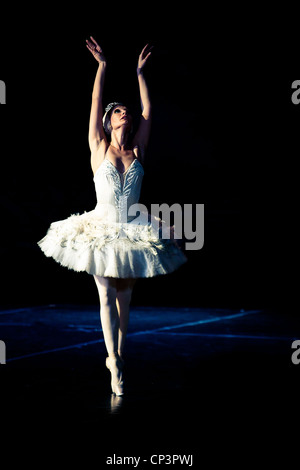 Besichtigung der großen Ballett - Stars von St. Petersburg Ballet Theater. Stockfoto