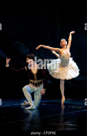 Besichtigung der großen Ballett - Stars von St. Petersburg Ballet Theater. Stockfoto